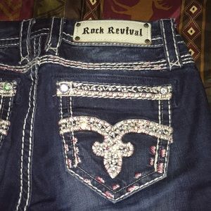Womens Rock revival jeans